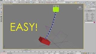 Making a dynamic rope with MassFX - 3ds max tutorial