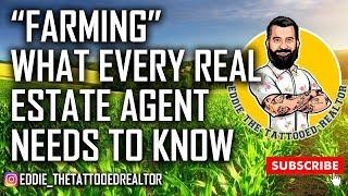 Farming - What every real estate agent needs to know? #Realtor #RealEstateagent #Farming #RealEstate