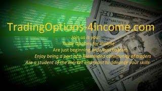 Market Commentary Apr 26, 2014-  Trading Options 4 Income