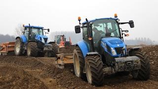 New Holland T5.115/T6.175/T7.250/T7050 | Fiat Kobelco | Ground leveling