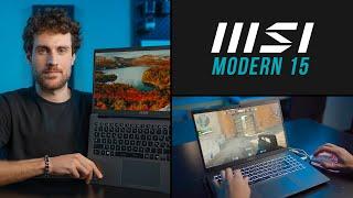 Laptop from €399 - MSI MODERN 15