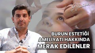 Burun Estetiği Ameliyatı Hakkında Merak Edilenler I Güray Yeşiladalı #burunestetiği