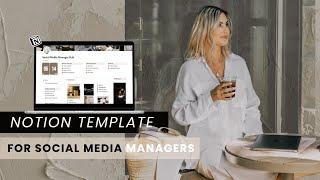 Notion Social Media Content Calendar