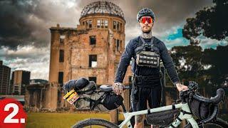 Vor 79 Jahren fiel hier die Atombombe - Start der 1.000km Japan Fahrrad Tour in Hiroshima| Folge 2