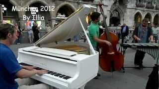 "Honest Talk" Jazz Band in Marienplatz München D: