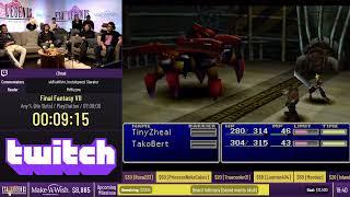 Final Fantasy VII [Any% (No Slots)] by Zheal - #ESALegends23