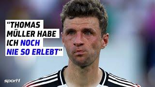 Tränen und jetzt Rücktritt? Die DFB-Zukunft von Thomas Müller sorgt für Gesprächsstoff