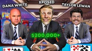 HIGH STAKES GAMBLING IN VEGAS WITH DANA WHITE AND TAYLOR LEWAN!