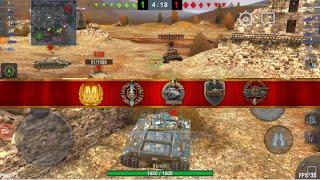 [Wot blitz] T95 M badge gameplay