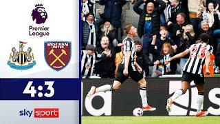 Irres Drama bis zum Schluss! Barnes dreht wilde Partie | Newcastle - West Ham | Highlights EPL 23/24