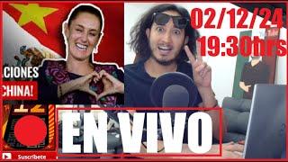 Chinos TRADUCEN a Claudia ! EN VIVO !  02/12/24 19:30 HRS