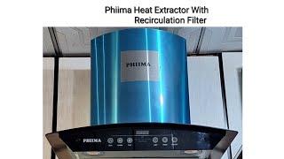 Phiima Heat Extractor With Recirculation Filter 