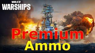 World of Warships- WG Seems To Be Testing Out Premium Ammo...