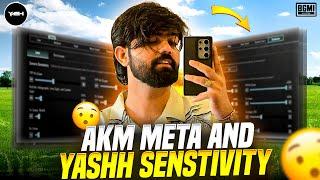  AKM Meta And YASHH Sensitivity  | Intense 1v4 Clutches | BGMI / PUBG