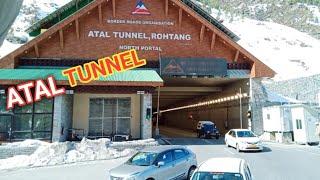 Atal tunnel Rothang Himachal Pradesh, best tourist places @Ankit tourism and travel.