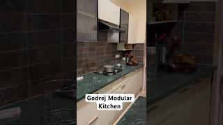 Godrej Modular Kitchen #godrejinterio #modularkitchen #kitchen #steelkitchenproducts