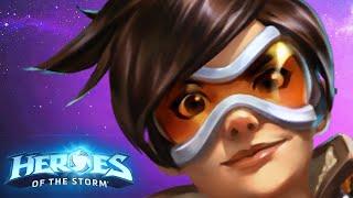 Legends Never Die | Heroes of the Storm (Hots) Tracer Gameplay