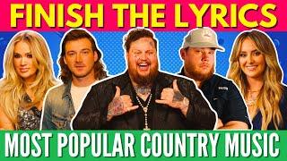 FINISH THE LYRICS - Country Edition 2024Country Music Quiz 