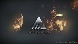 Free Amazing Luxury Fire Chrome Logo Opener | Free After Effect Logo Intro | Alpha Motion Graphics
