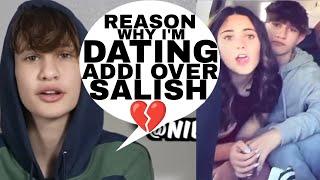 Nidal Wonder REVEALS THE REASON WHY He's Dating Addi Over Salish Matter?!  **Video Proof**