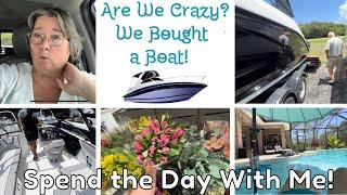 Are We Crazy? ️ We Bought a Boat! | Spend the Day With Me 