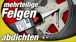 Mehrteilige Felge abdichten | Unterschiede und Aufbau 3-teiliger Räder | BMW AC Schnitzer Stern