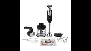 Ninja Foodi 3-In-1 Hand Blender, Mixer & Chopper CI100EU