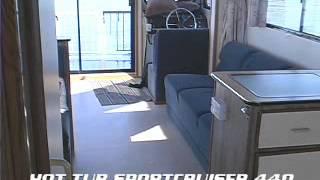 Sportcruiser 440 Hottub - Voyagaire Houseboats of Minnesota