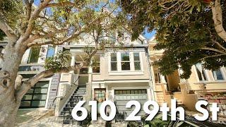 Buyer Preview: 610 29th Street, San Francisco,  Upper Noe Valley Updated Home  -  4K