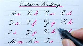 Cursive writing a to z | Cursive abcd | Cursive handwriting practice abcd | Cursive letters abcd abc