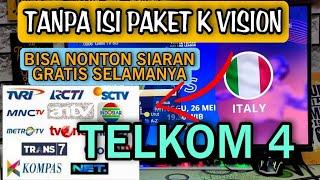 terbaru 2024 tanpa isi paket di kvision bisa nonton siaran gratis tv nasional selamanya