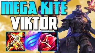 HYPER KITE VIKTOR IS 100% OP! ATTEMPTING TO CARRY 4 BOTS - League of Legends