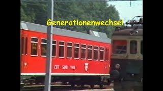 Generationenwechsel bei der EBT - 1985