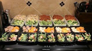 Bulking Meal Prep For Building Muscle - 4,400 Calories A Day: Prep And Pack