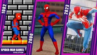 Evolution of Spider-Man Games in 42 Years (1982 - 2023)