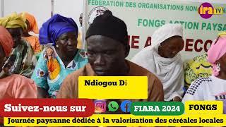 FIARA: NDIOGOU DIOUF FAIT UNE EXPOSITION SUR L'IMPORTANCE DE LA TRANSFORMATION DES PRODUITS LOCAUX