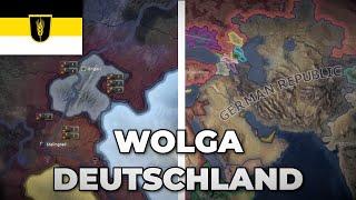 KANN ICH DEUTSCHLAND mit WOLGA DEUTSCHLAND VEREINEN | Hearts of Iron 4