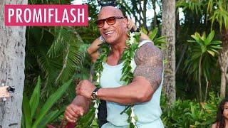 Dwayne Johnson trägt einen Bodysuit in "Vaiana"-Verfilmung