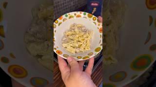 Макароны в сливочном соусе с курицей #рецепт #пастарецепт #макароны