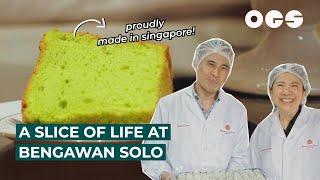 Over 1000 Pandan Chiffon Cakes Handmade Daily in Singapore  | A Slice Of Life At Bengawan Solo