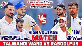 Saleem Talwandi(Harman Dhuri & Jashan) Vs Rasoolpur(Naag Kpt & Guri) Cosco Cricket Mania