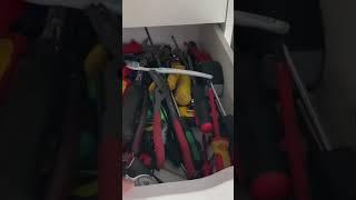 Drawer unit on castors