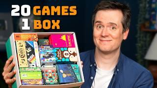 20 Small Games for a Shoe Box Collection