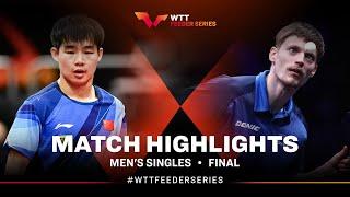 Zeng Beixun vs Anders Lind | MS Final | WTT Feeder Panagyurishte 2024