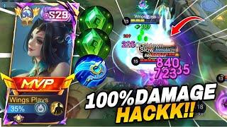 NEW ALICE FULL BURST BUILD IS REALLY BROKEN!! ALICE BUILD AND EMBLEM - 2024 | MLBB