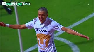 Gol de Jorge Ruvalcaba | Pumas 4 - 0 Toluca | Liga BBVA MX - Grita México C22  - Jornada 1