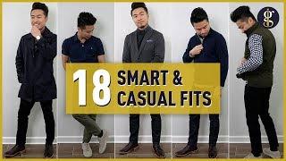 Smart Casual Outfits for Men | Ash & Erie Mega Try-On Haul (Guy's Style Inspiration)