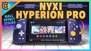 NYXI Hyperion Pro HALL EFFECT REVIEW Nintendo Switch JoyCon NEW COLOR PURPLE
