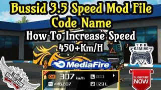 Bussid 3.5 Speed Mod File Code Name | Bussid Speed Hack | TBR Gaming Official