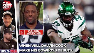 Calvin Watkins On DeMarvion Overshown's Great Debut, When Dalvin Cook Could Debut | The Get Right